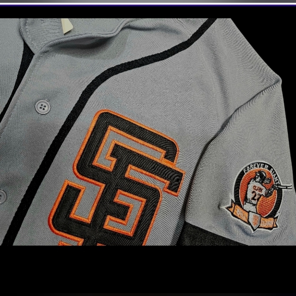Will Clark San Francisco Giants Men's Road Gray Baseball Jersey SALE! š - Picture 4 of 4